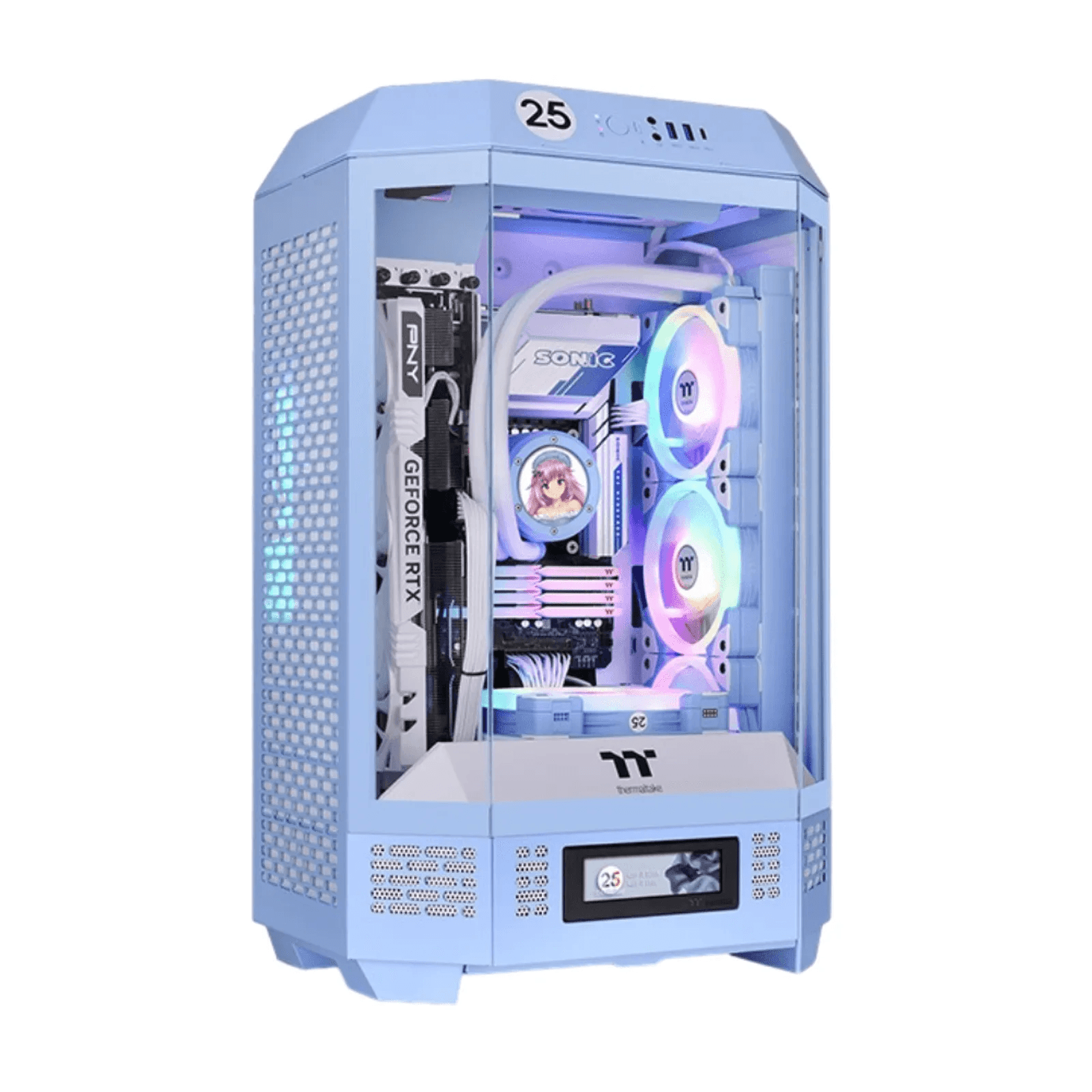 PC Gamer Ryzen 7 5700X, RTX 5060, 32GB RGB, SSD NVME 1TB, 700W 80 Plus, TPK5Z77P-E