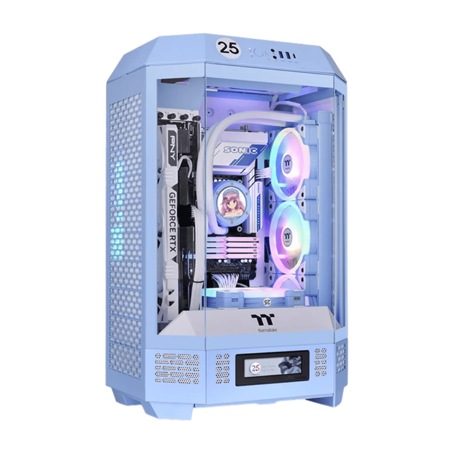 PC Gamer Ryzen 7 5700X, RTX 5060, 32GB RGB, SSD NVME 1TB, 700W 80 Plus, TPK5Z77P-E