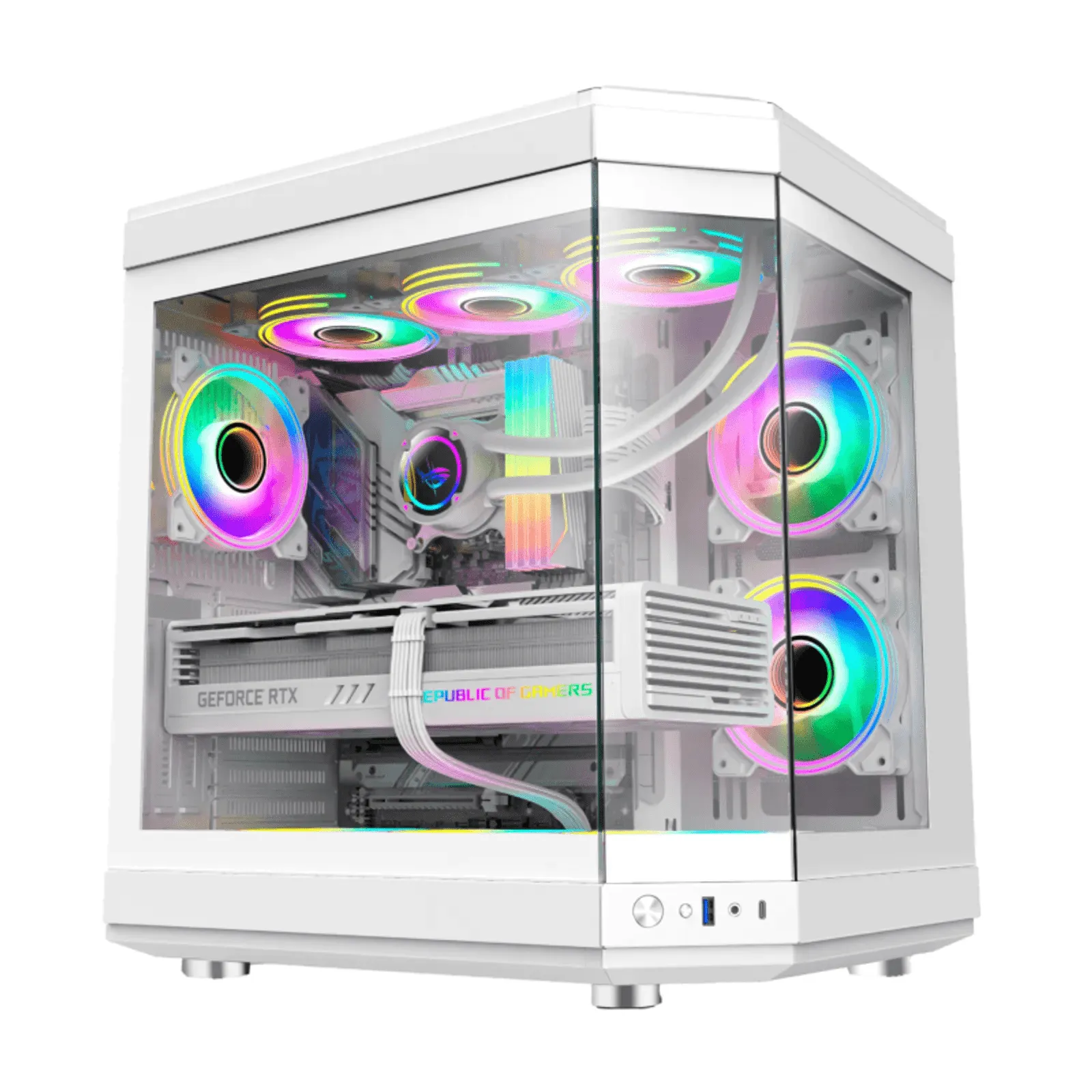 PC Gamer Intel Core i7 14700F, RTX 5060, 16GB RGB DDR4, SSD NVMe 1TB, 700W 80 Plus, ZRYPSHT9-E