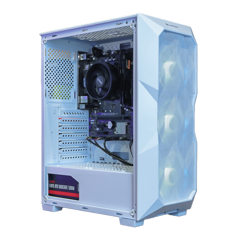 PC Gamer Ryzen 5 8500G, 16GB DDR5, SSD 480GB, 500W 80 Plus, IRFMNGTO-E