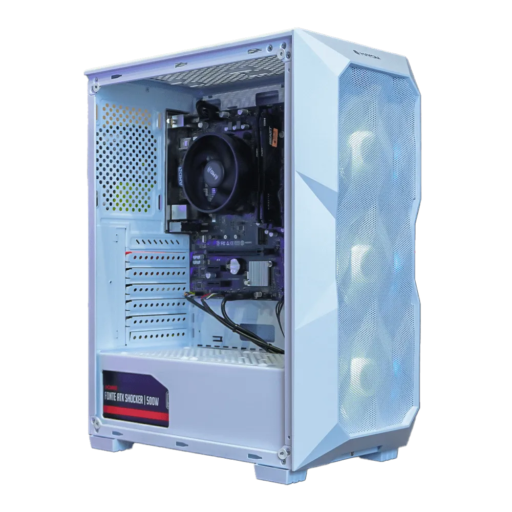 PC Gamer Ryzen 5 5600GT, 16GB DDR4, SSD 480GB, 500W 80 Plus, QU3ZAO46-E