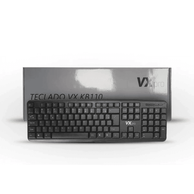 Teclado VX KB110 - Conforto e Eficiência Garantidos | Enifler