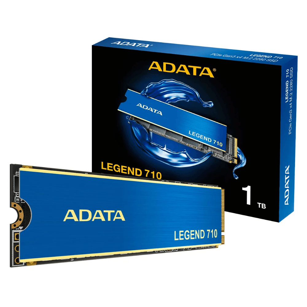 SSD ADATA Legend 710, 1TB, NVMe, M.2 2280, PCIe 3.0, 2.400 MB/s, ALEG-710-1TCS