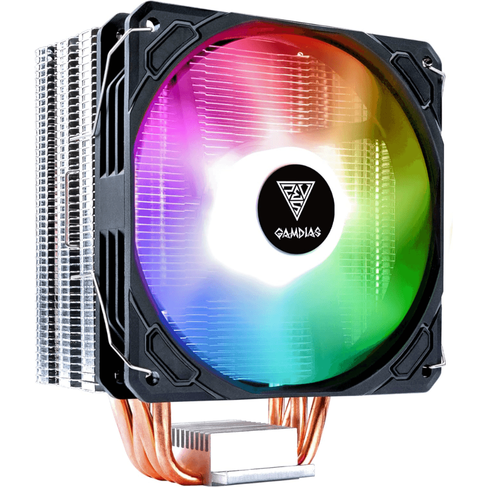 Air Cooler Gamdias Boreas E1, RGB, 120mm, AMD, Intel, E1-410