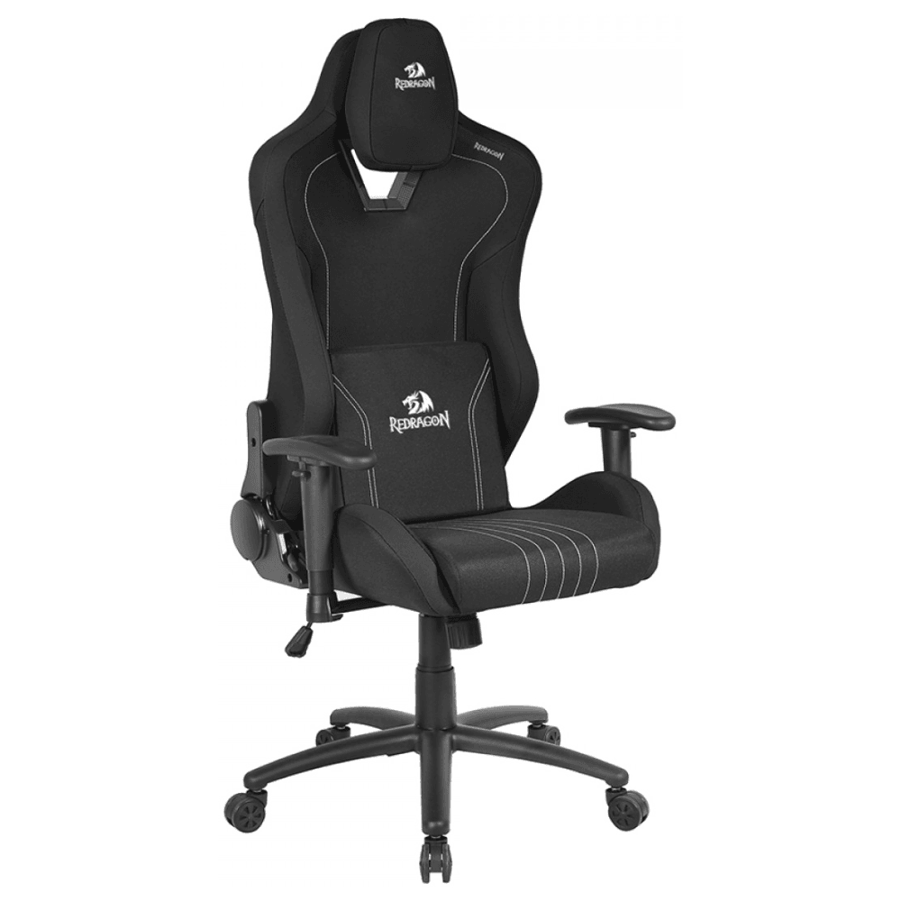 Cadeira Gamer Redragon Heth, Reclinável 180°, Apoio Lombar, Braço 2D, Preta, C313-B