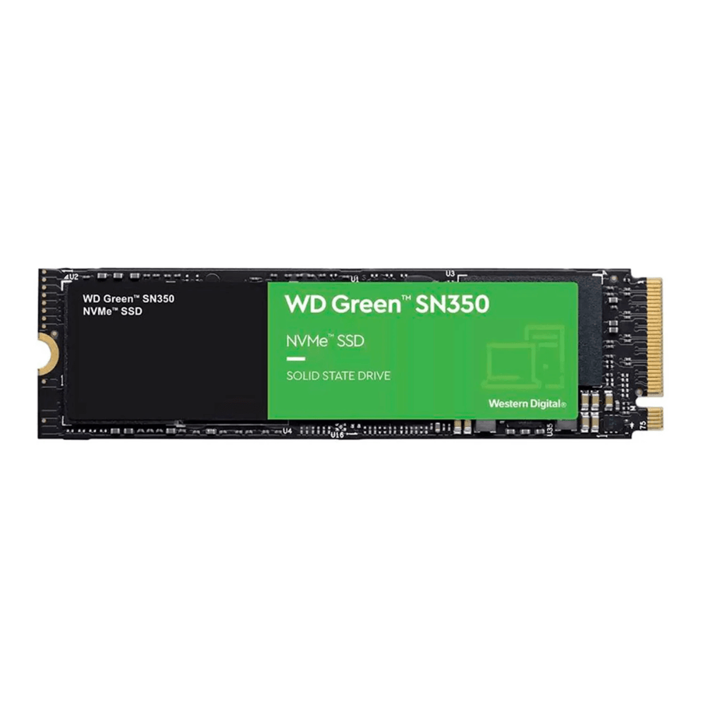 SSD WD Green SN350, 1TB, NVMe, M.2 2280, PCIe 3.0, 2.400 MB/s, WDS100T2G0C