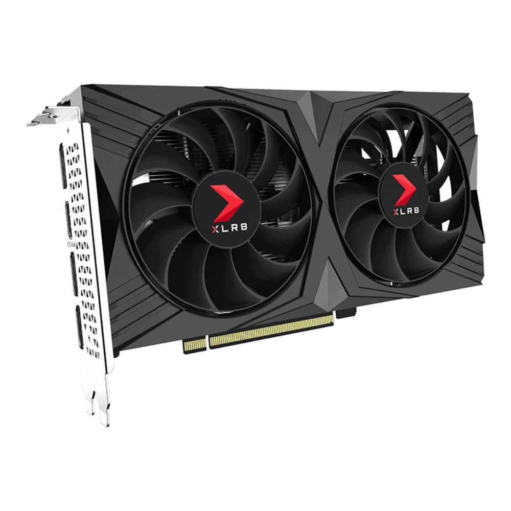 Placa de Vídeo PNY Dual NVIDIA GeForce RTX 4060 XLR8 GAMING VERTO, 8GB GDDR6, DLSS, Ray Tracing, VCG40608DFXPB1-O