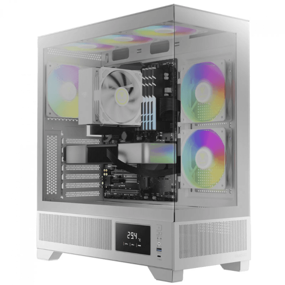 PC Gamer Ryzen 5 4500, RTX 3050, 16GB DDR4, SSD 480GB, 600W 80 Plus, PCAPR03-E