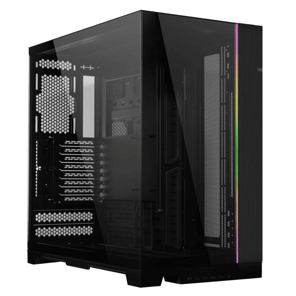 Gabinete Gamer Lian Li O11 Dynamic EVO XL, Full Tower, Preto, Sem Fonte, Sem Fans, O11DEXL-X