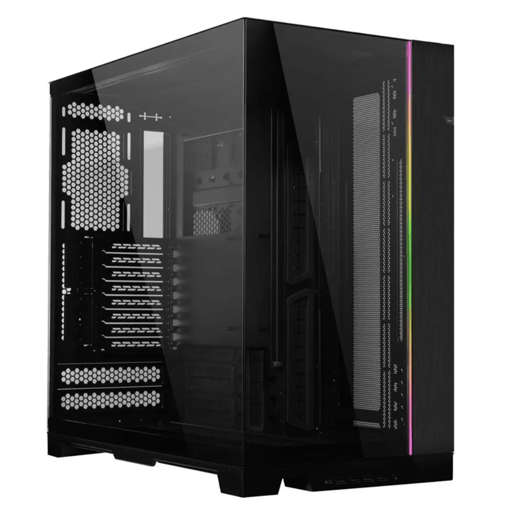 Gabinete Gamer Lian Li O11 Dynamic EVO XL, Full Tower, Preto, Sem Fonte, Sem Fans, O11DEXL-X