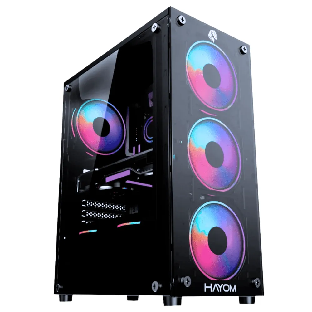 PC Gamer Ryzen 5 5500, RX 6600, 16GB DDR4, SSD 480GB, 600W 80 Plus, PCRX001-E