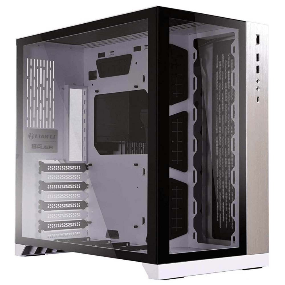 Gabinete Gamer Lian Li PC-O11 Dynamic, Mid Tower, Branco, Sem Fonte, Sem Fans, PC-O11DW