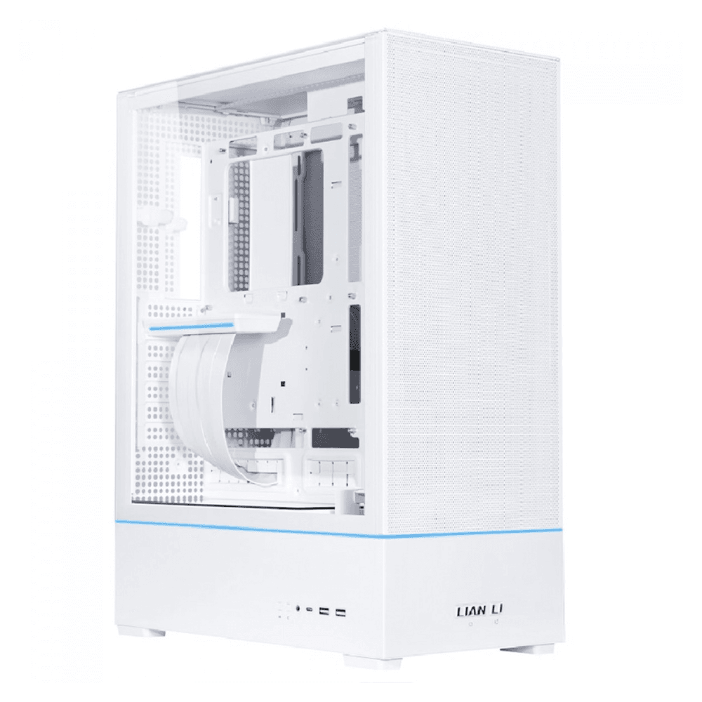 Gabinete Gamer Lian Li SUP01, Mid Tower, Branco, Sem Fonte, Com Fans, SUP01W