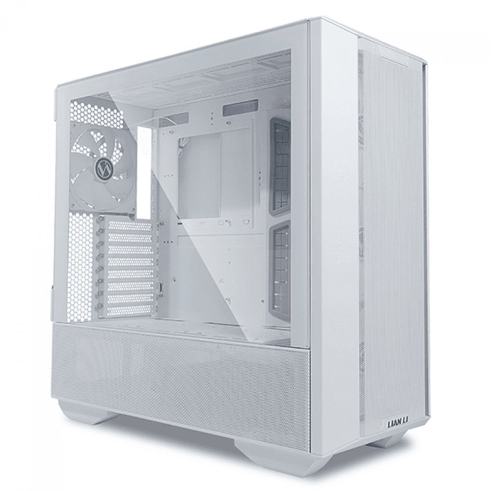 Gabinete Gamer Lian Li LANCOOL III RGB, Mid Tower, Branco, Sem Fonte, Com Fans, LANCOOL III RGB White