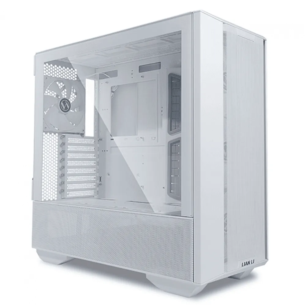 Gabinete Gamer Lian Li LANCOOL III RGB, Mid Tower, Branco, Sem Fonte, Com Fans, LANCOOL III RGB White