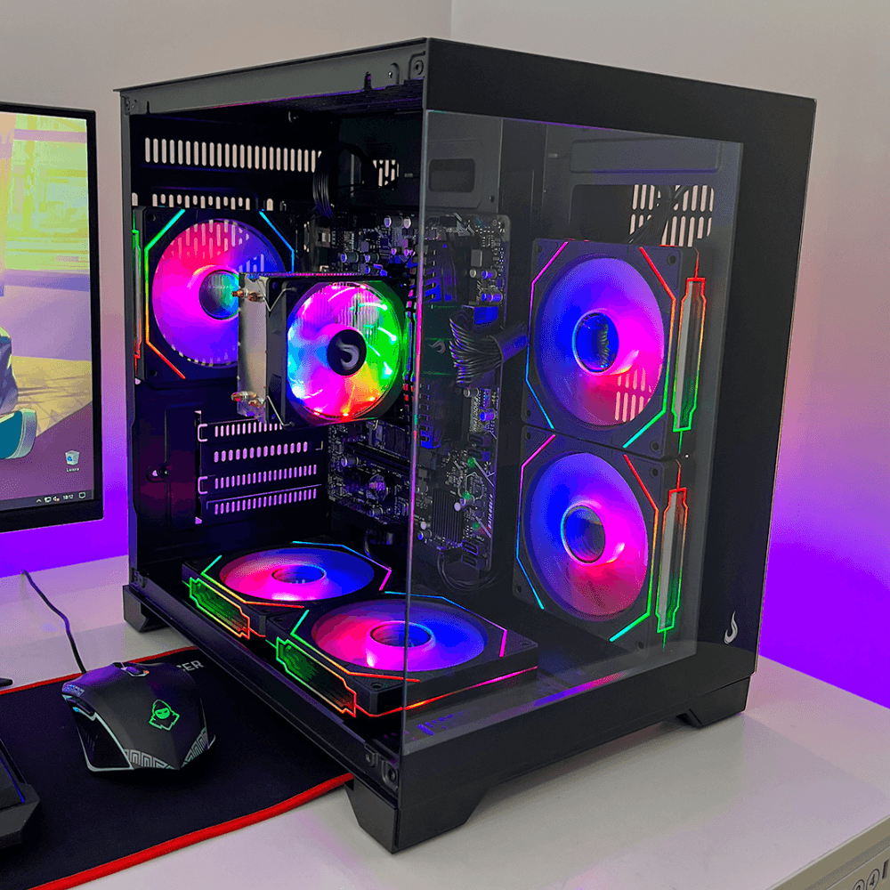 PC Gamer Ryzen 5 5600GT, 16GB DDR4, SSD NVMe 500GB, 500W 80 Plus, PCRISE01-E