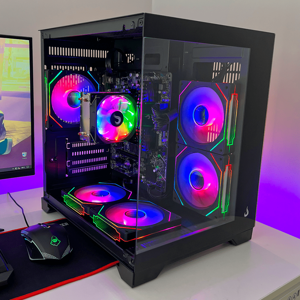 PC Gamer Ryzen 5 5600GT, 16GB DDR4, SSD NVMe 500GB, 500W 80 Plus, PCRISE01-E