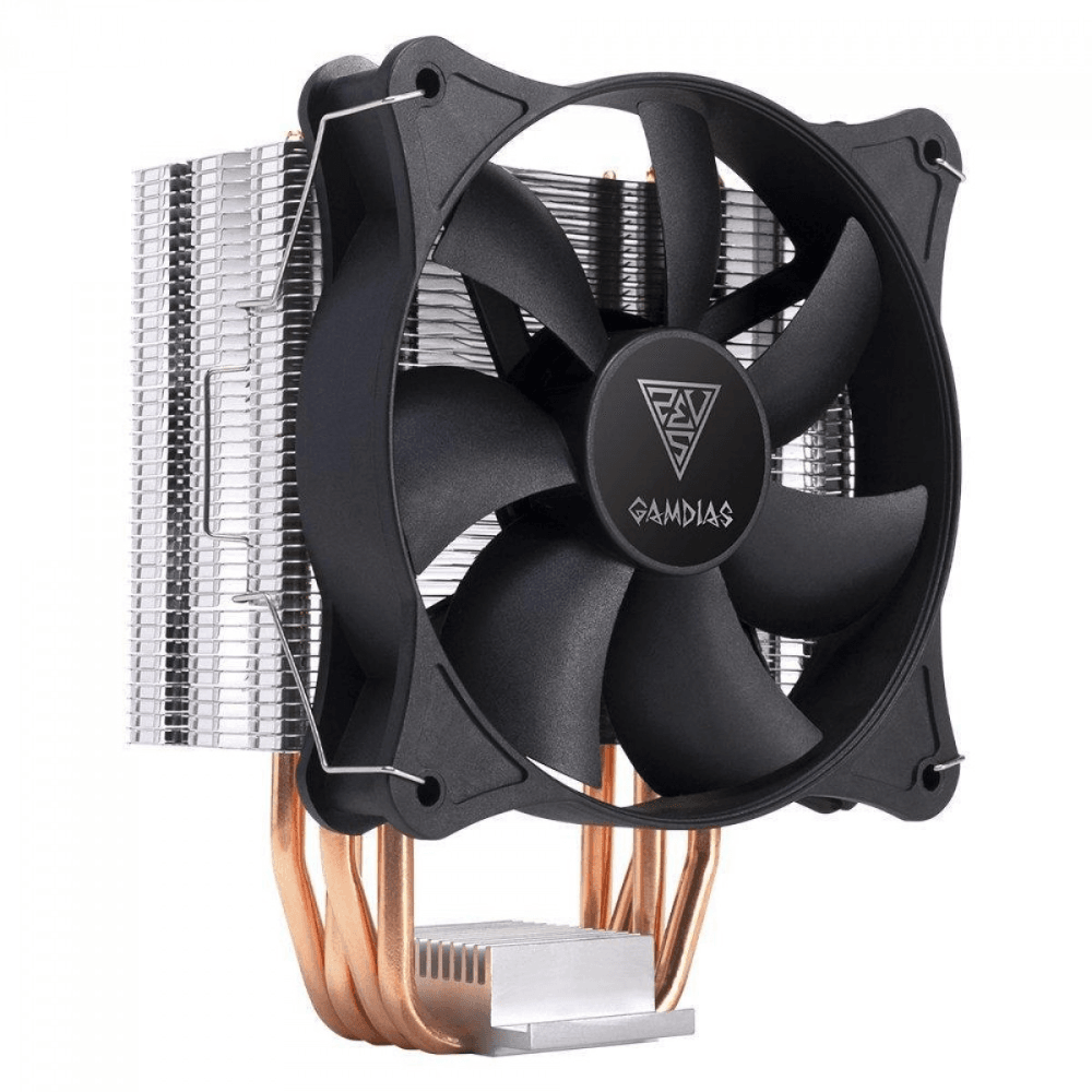 Air Cooler Gamdias Boreas E1, Preto, 120mm, AMD, Intel, E1-410 MONO