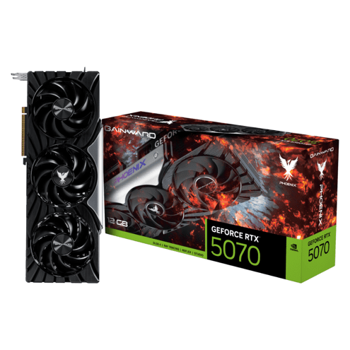 Enifler Placa de Vídeo Gainward GeForce RTX 5070 PHOENIX, 12GB, GDDR7, DLSS, Ray Tracing, NE75070019K9-GB2050X image