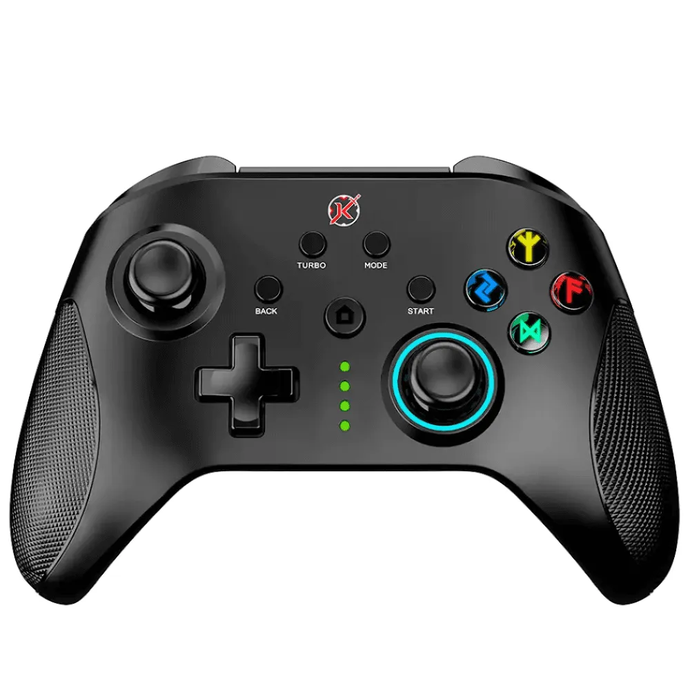 Controle Gamer Kalkan Tyr, RGB, Bluetooth, PC, Android, iOS, Switch, Preto, KLK00004