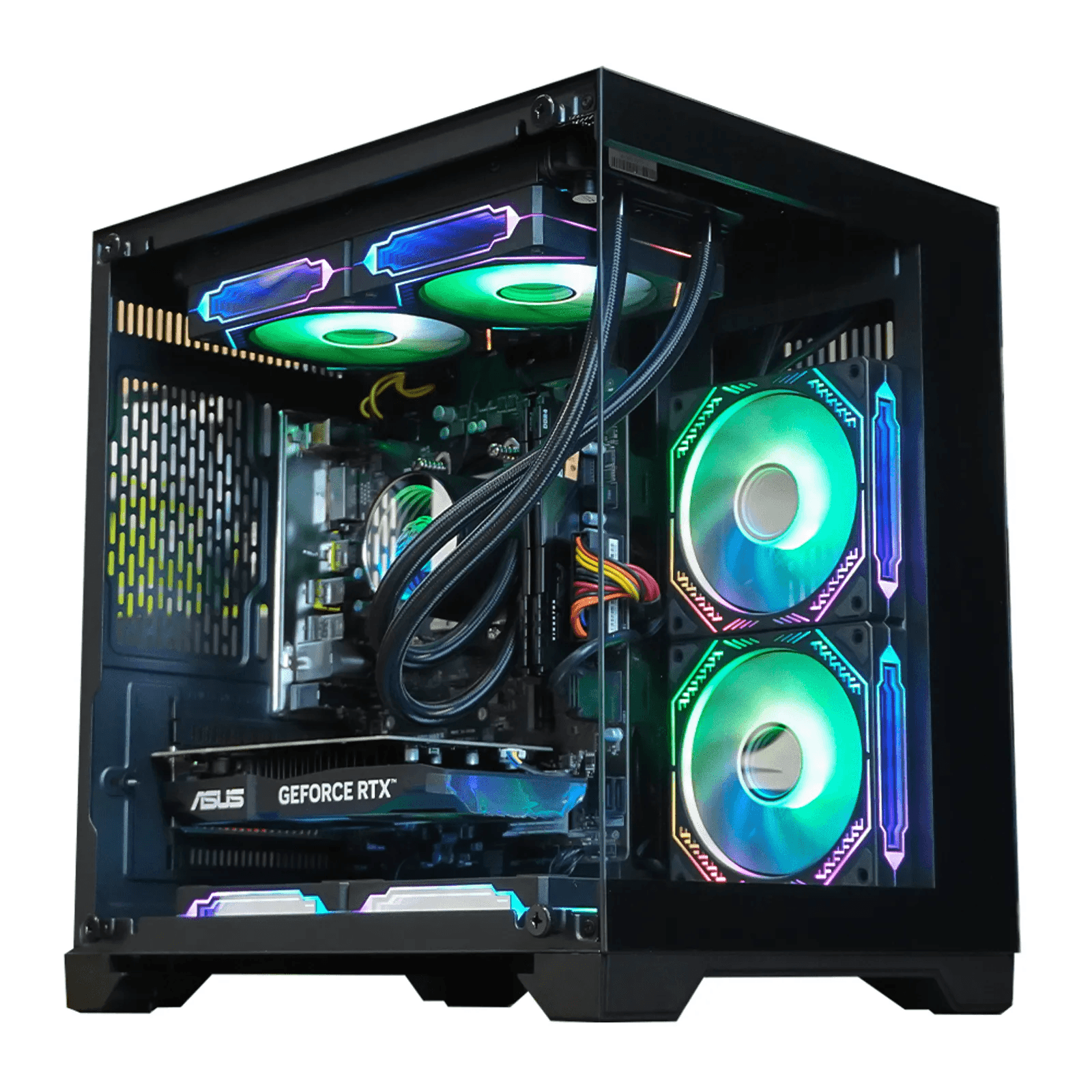 PC Gamer Ryzen 5 4500, RTX 2060, 16GB DDR4, SSD NVMe 500GB, 600W 80 Plus, PCR7G03-E