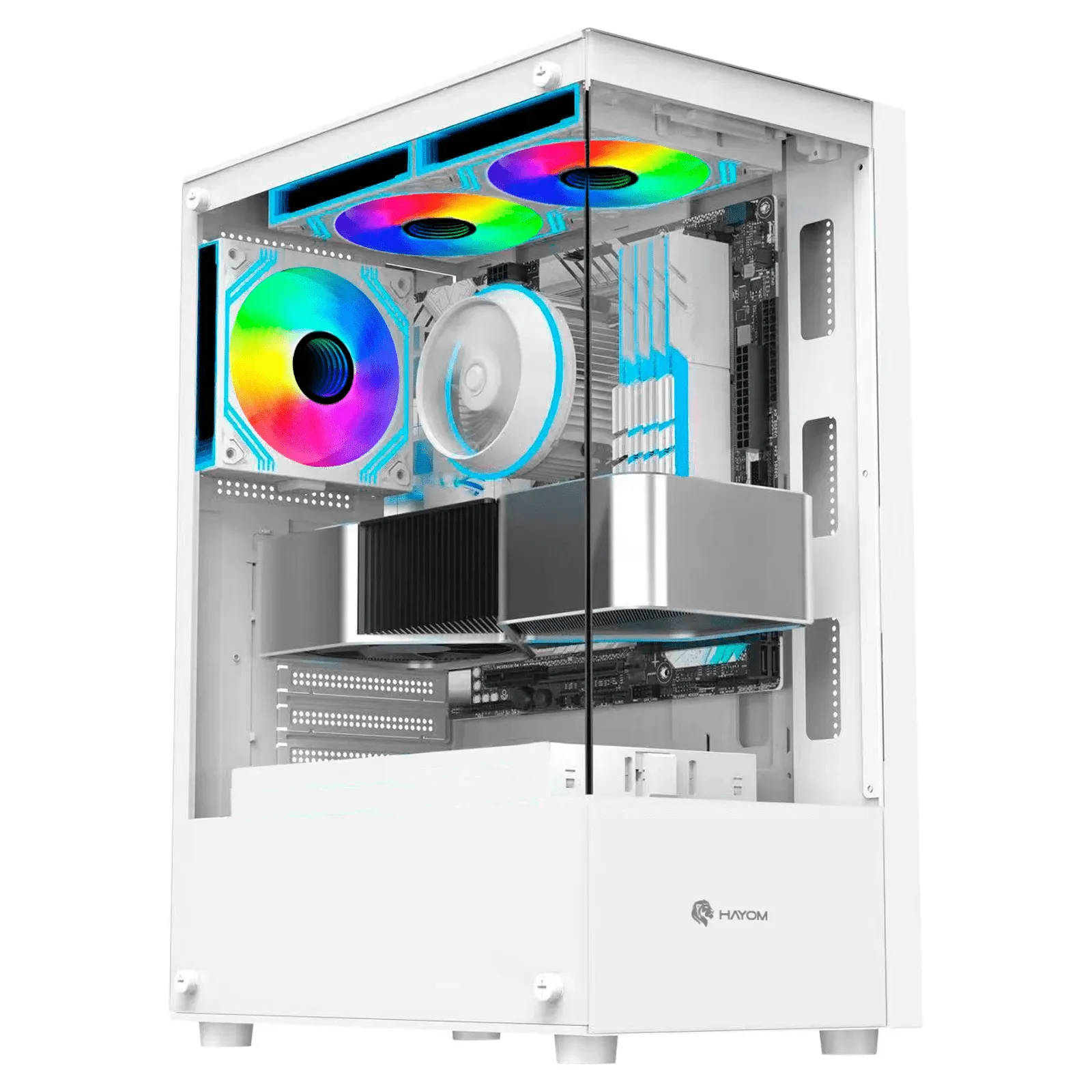 PC Gamer Ryzen 5 5600, RTX 4060, 16GB DDR4, SSD NVMe 500GB, 600W 80 Plus, PCDEZE03-E
