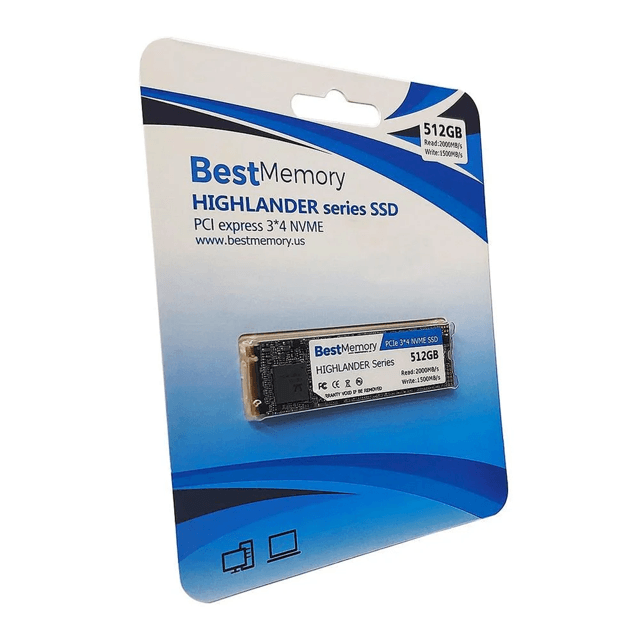 SSD Best Memory HIGHLANDER 512GB - Rápido e Confiável | Enifler