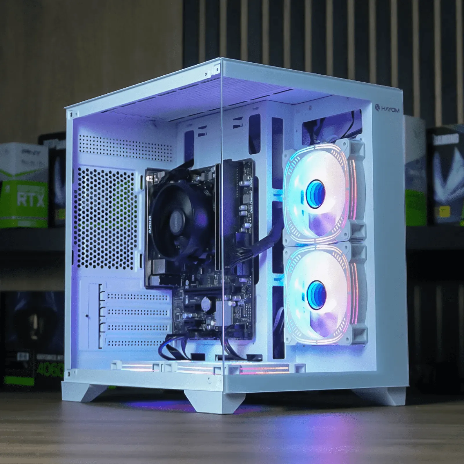 PC Gamer Ryzen 3 3200G, 16GB DDR4, SSD 480GB, 400W 80 Plus, AQUA3R3-E