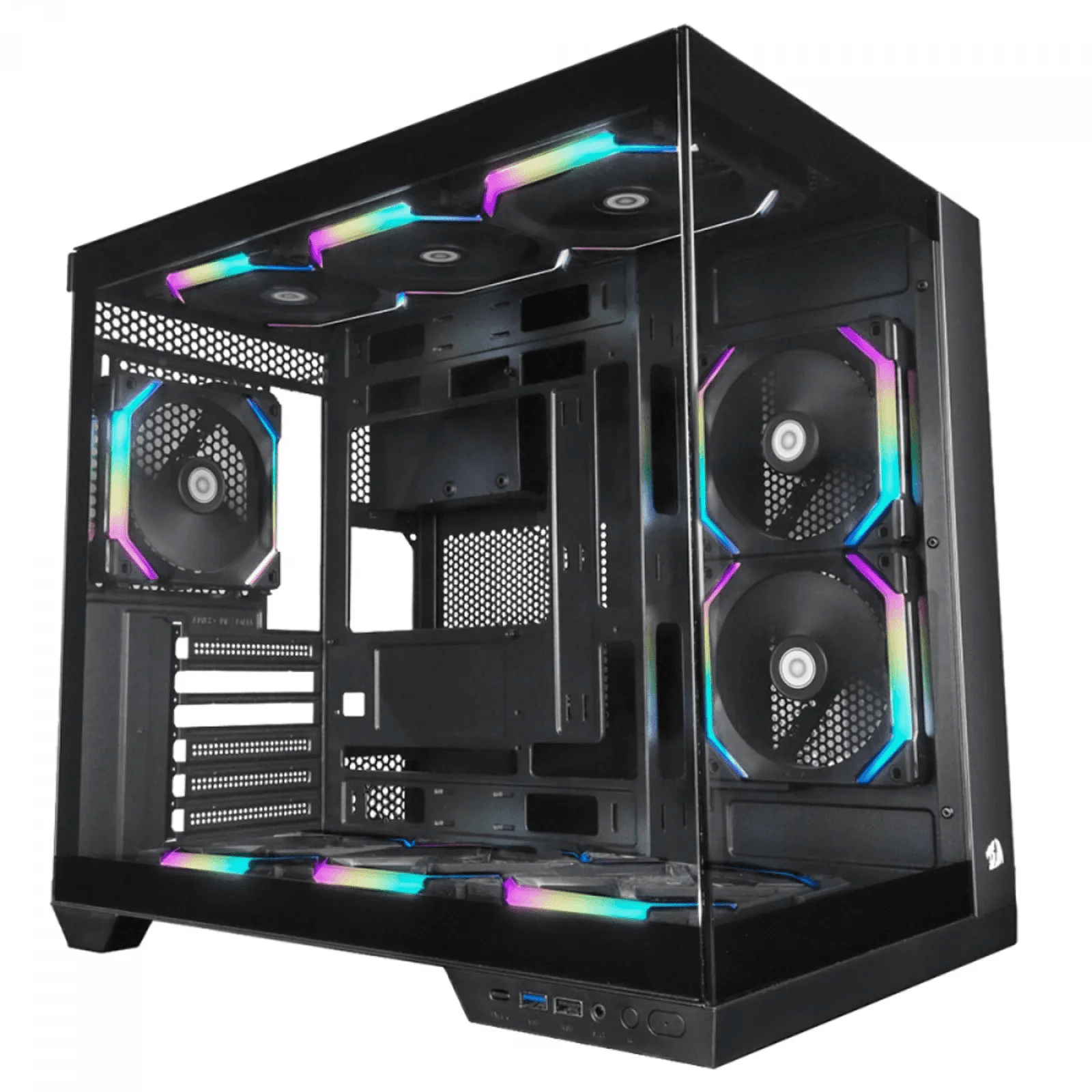 PC Gamer Ryzen 7 9800X3D, RTX 4070 Super, 32GB DDR5 RGB, SSD NVMe 1TB, 700W 80 Plus, HEPC001-E