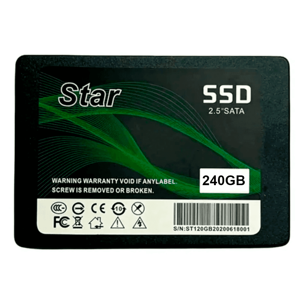 Ssd Sata 240gb Star Solid 2.5"