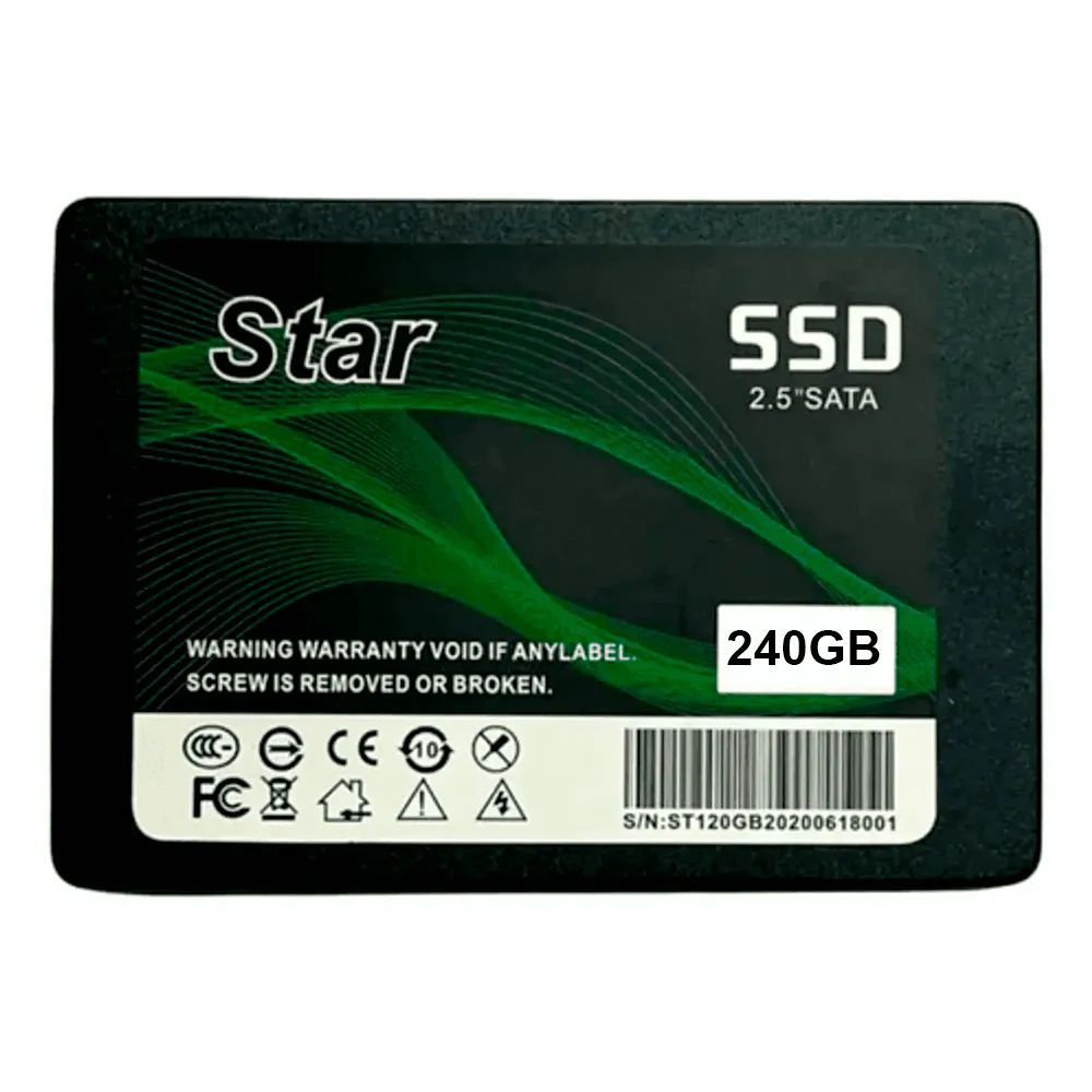 Ssd Sata 240gb Star Solid 2.5"