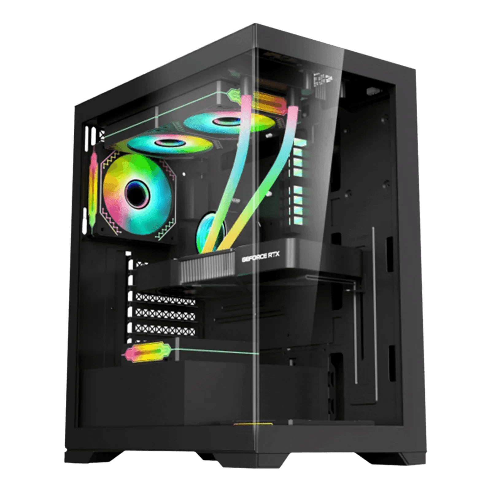 PC Gamer Ryzen 5 9600, RTX 5060, 16GB DDR5, SSD NVMe 500GB, 600W 80 Plus, AQP010-E
