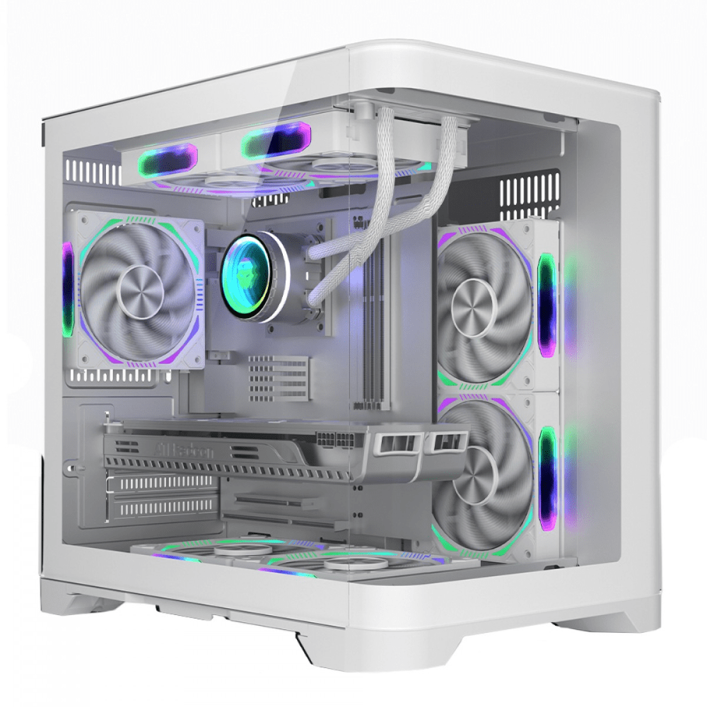 PC Gamer Ryzen 5 5500, RTX 4060, 16GB DDR4, SSD NVMe 500GB, 600W 80 Plus, PCCRV19-E