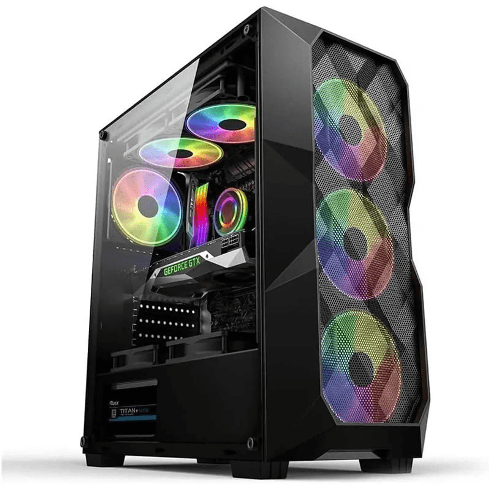 PC Gamer Ryzen 5 5500, RX 6600, 16GB DDR4, SSD 480GB, 600W 80 Plus, PCRX003-E