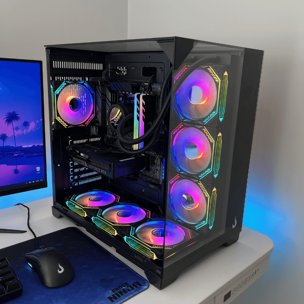 PC Gamer Ryzen 5 5600, RTX 5060, 16GB RGB DDR4, SSD NVMe 500GB, 600W 80 Plus, TIGER01-E