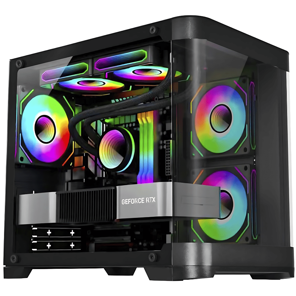 PC Gamer Ryzen 5 5500, RTX 4060, 16GB DDR4, SSD NVMe 500GB, 600W 80 Plus, PCCRV05-E