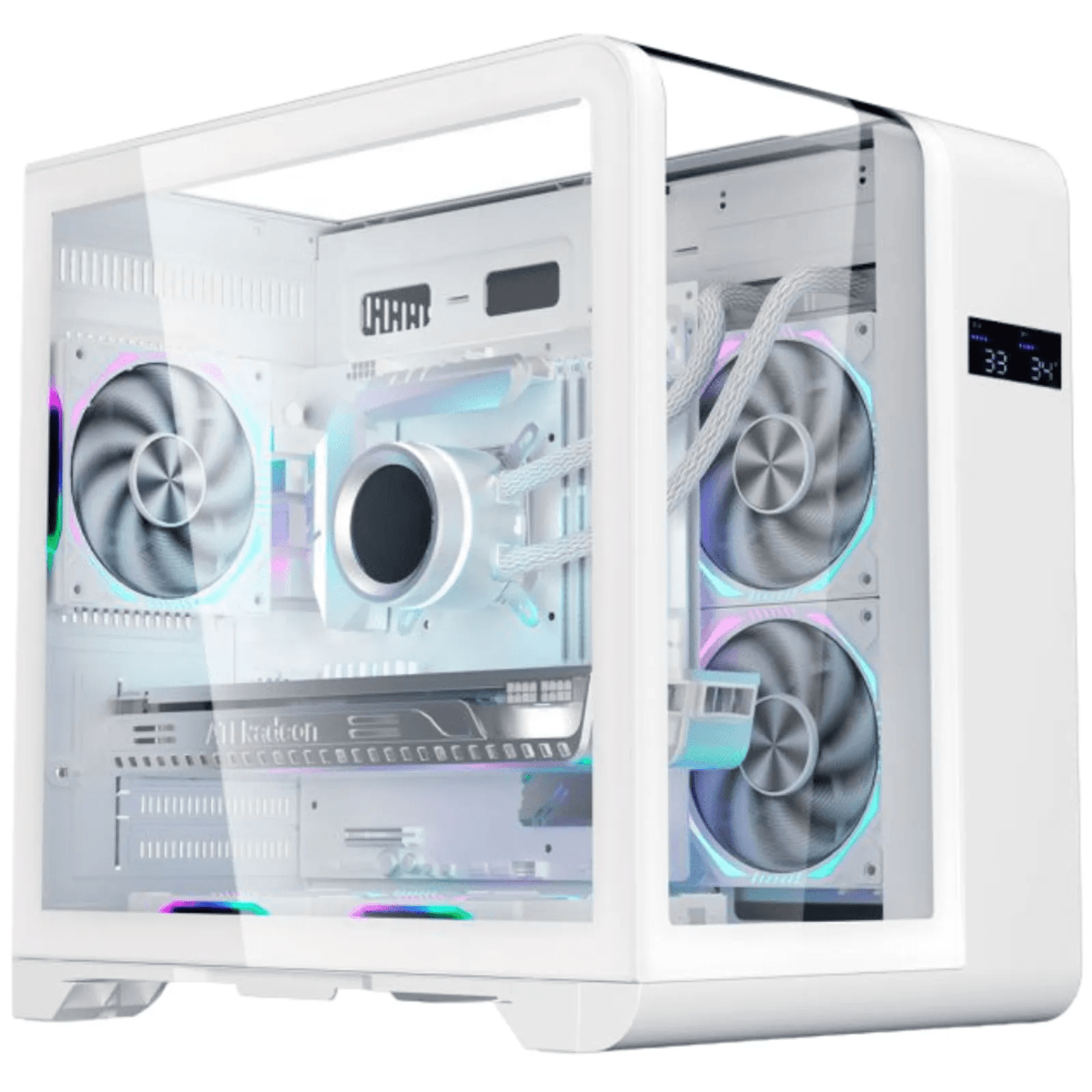 PC Gamer Ryzen 5 4500, RTX 2060, 16GB DDR4, SSD NVMe 500GB, 600W 80 Plus, PCR7G13-E