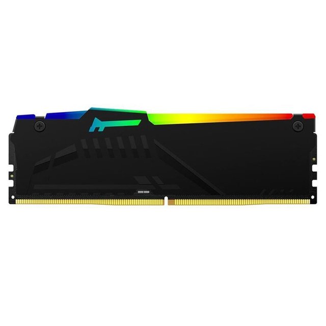 Memória Kingston FURY Beast RGB, 32GB (2x 16GB) DDR5, 6000MHz (CL40 1R) - KF560C40BBA-16
