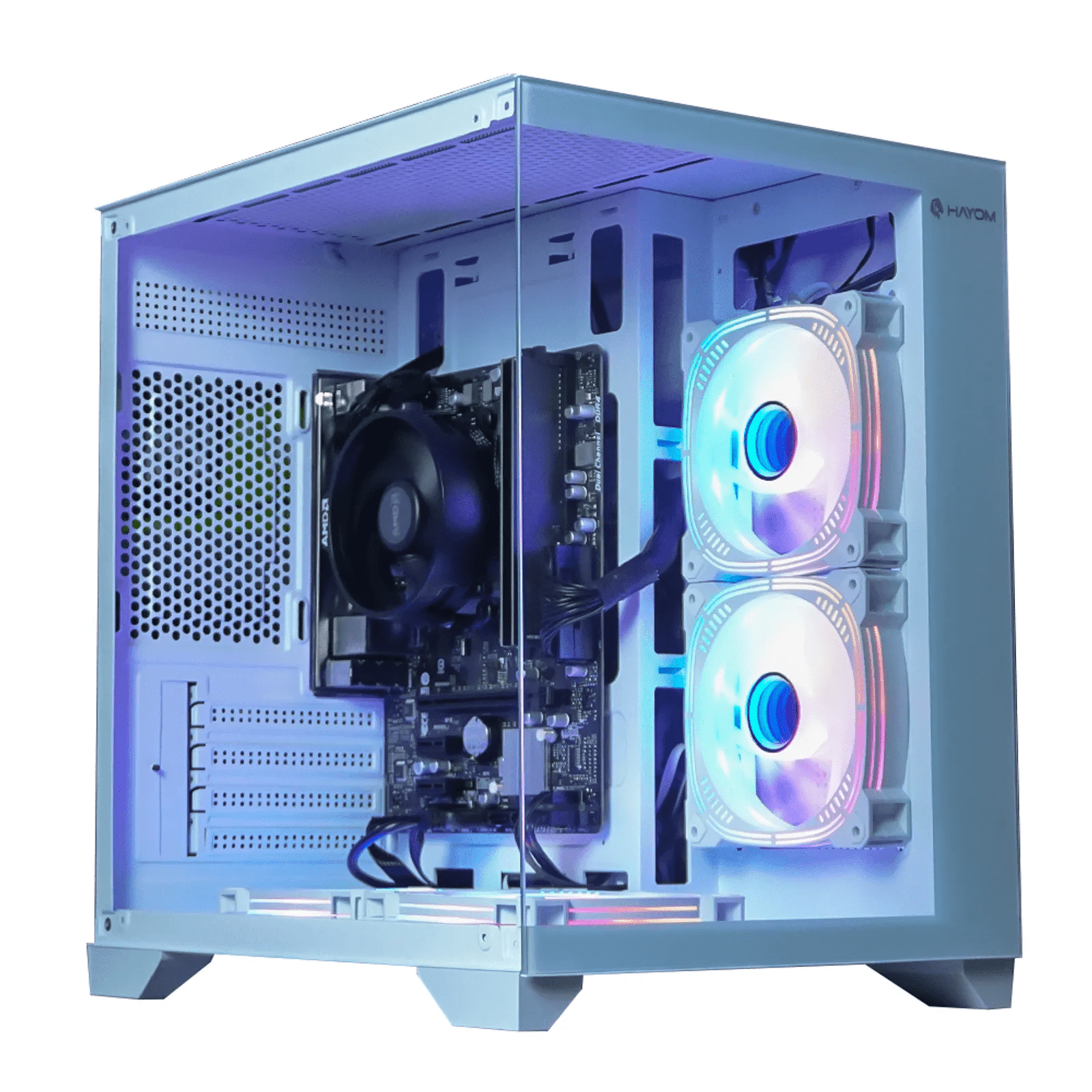PC Gamer Ryzen 7 5700G, 16GB DDR4, SSD NVMe 500GB, 500W 80 Plus, PCR7G09-E