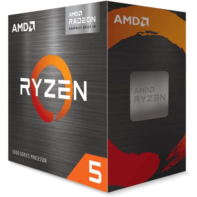 PC Gamer Ryzen 5 5600G, 16GB DDR4, SSD 480GB, 500W 80 Plus, PGFE05-E