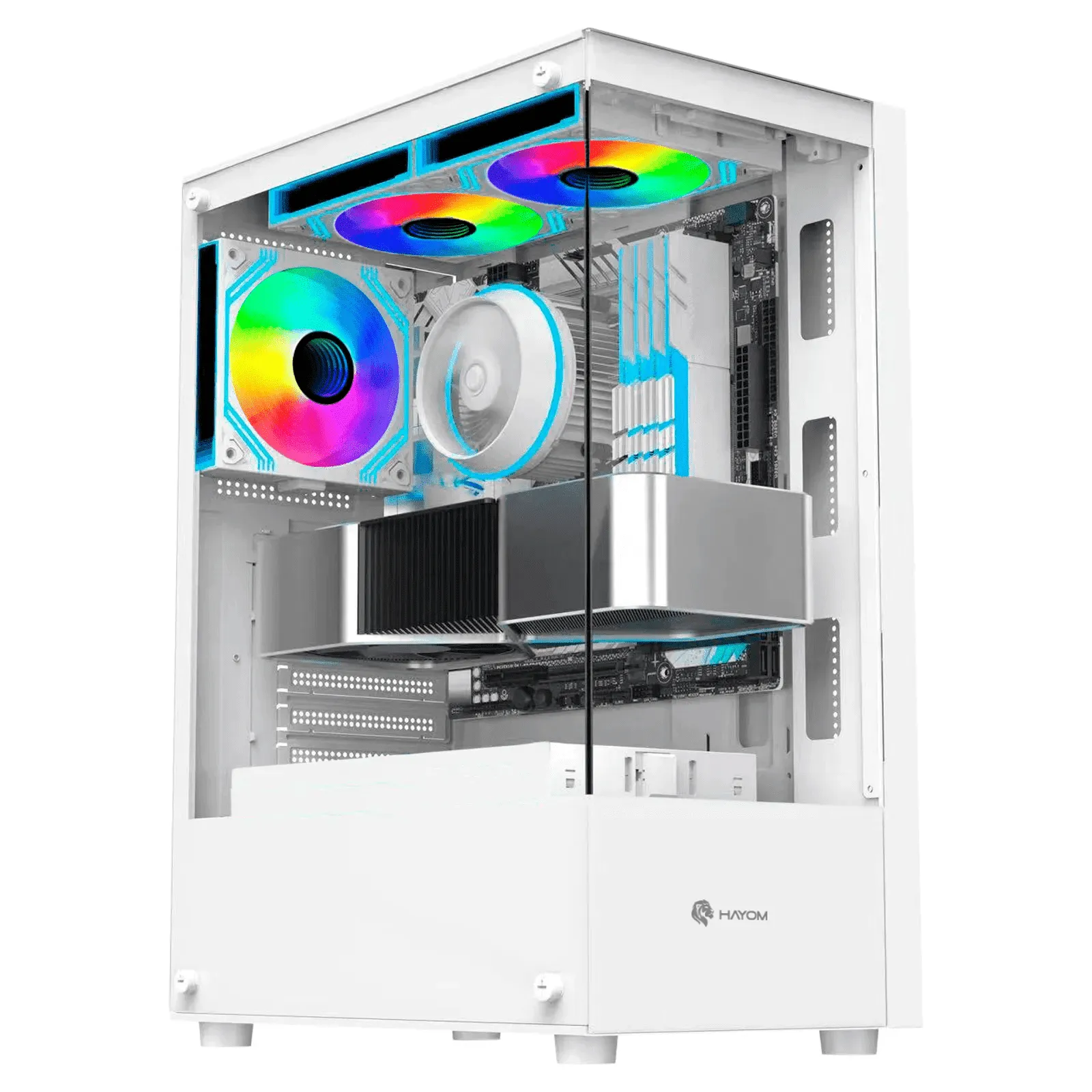 PC Gamer Ryzen 5 5600, RTX 5060, 16GB DDR4, SSD NVMe 500GB, 600W 80 Plus, YHY5YPQ8-E