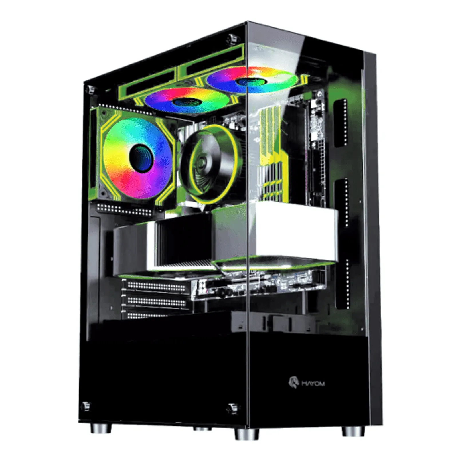 PC Gamer Ryzen 5 5600, RTX 5060, 16GB DDR4, SSD NVMe 500GB, 600W 80 Plus, EX00PA8U-E
