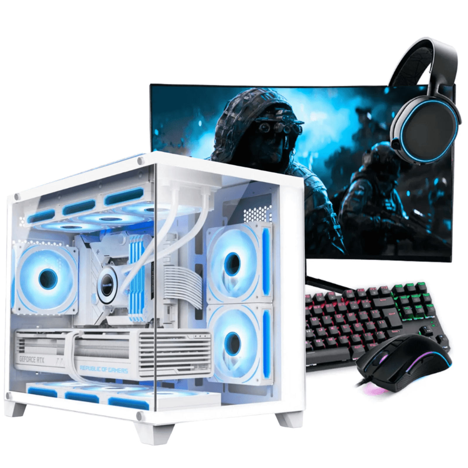PC Gamer Ryzen 7 5700X3D, RTX 5060 Ti, 32GB RGB DDR4, SSD NVMe 1TB, 700W 80 Plus, F0NOV7DZ-E