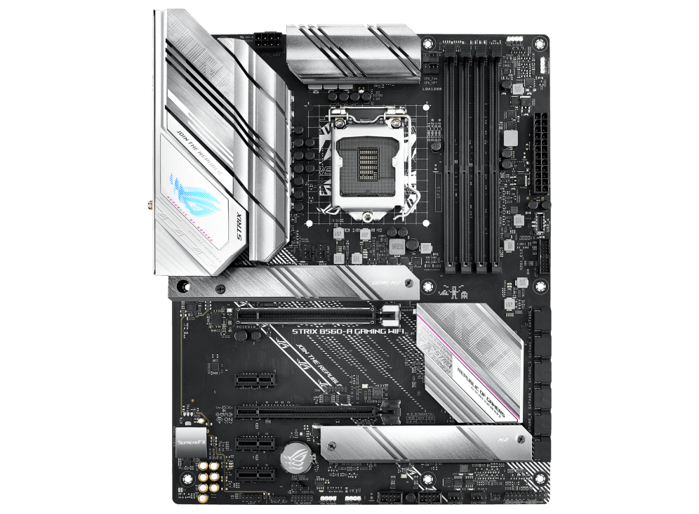 Placa Mãe Asus ROG Strix B560-A Gaming Wi-Fi DDR4 LGA 1200 ATX - 90MB16V0-M0EAY0