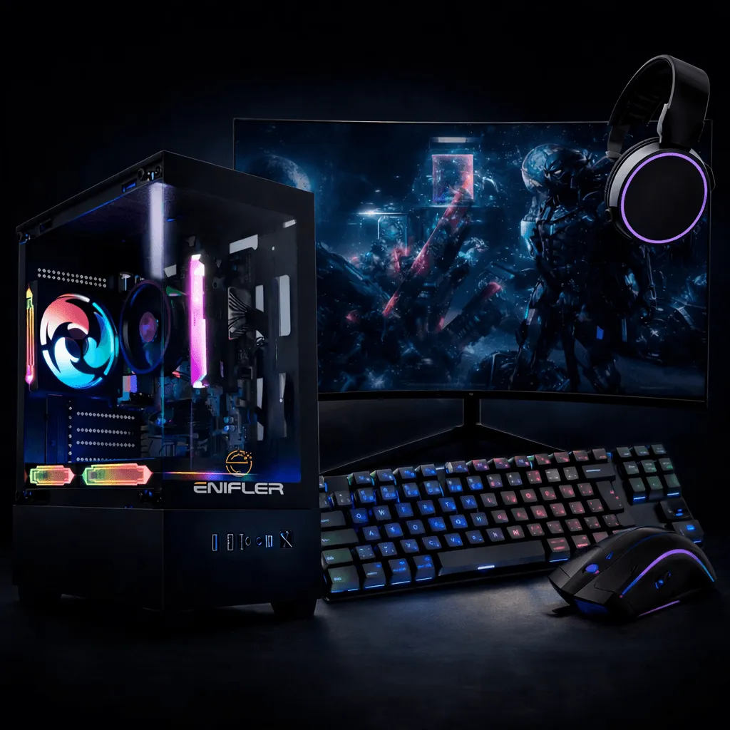 PC Gamer Completo Ryzen 5 5600GT, 8GB DDR4, SSD 240GB, 400W 80 Plus, PCRZN53-E