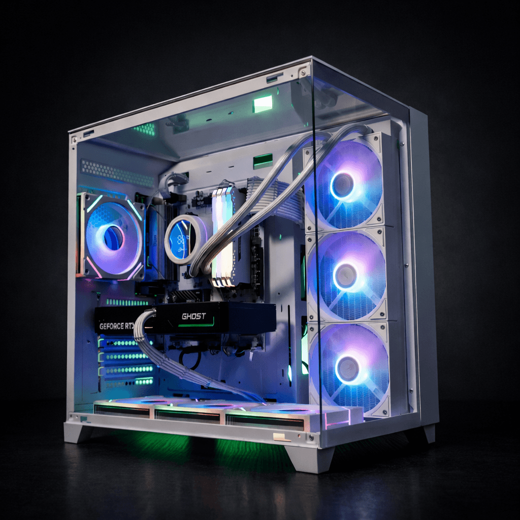 PC Gamer Ryzen 5 5600, RTX 5060, 16GB RGB DDR4, SSD NVMe 500GB, 600W 80 Plus, TIGER02-E