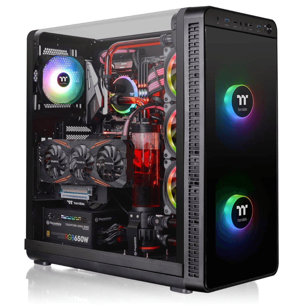 Gabinete Gamer Thermaltake View 37 RGB, Full Tower - CA-1J7-00M1WN-01