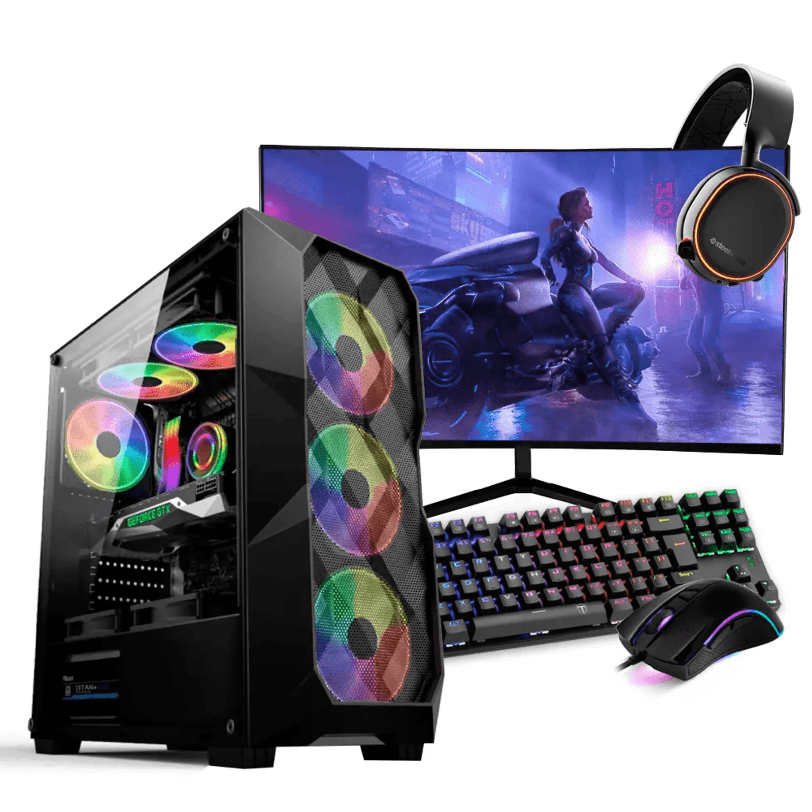 PC Santo Gamer Maximus 2 - i7-14700F / 32GB DDR4 / RTX 3060