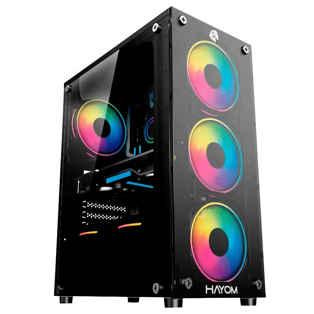 PC Gamer Ryzen 5 4500, GTX 1650, 16GB DDR4, SSD 480GB, 500W 80 Plus, HAY105-E