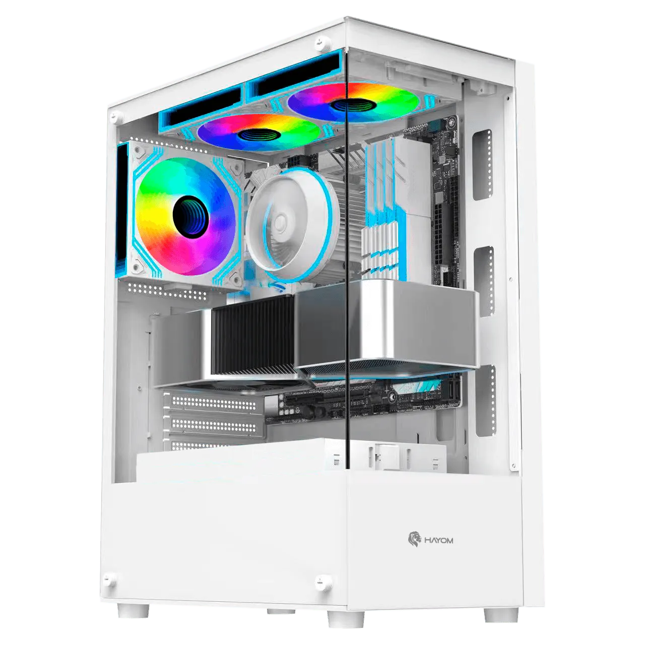 PC Gamer Ryzen 5 4500, RTX 3050, 16GB DDR4, SSD 480GB, 600W 80 Plus, PCRZN02-E
